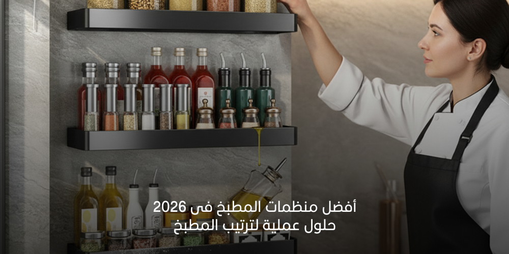أفضل منظمات المطبخ فى 2026: حلول عملية لترتيب المطبخ