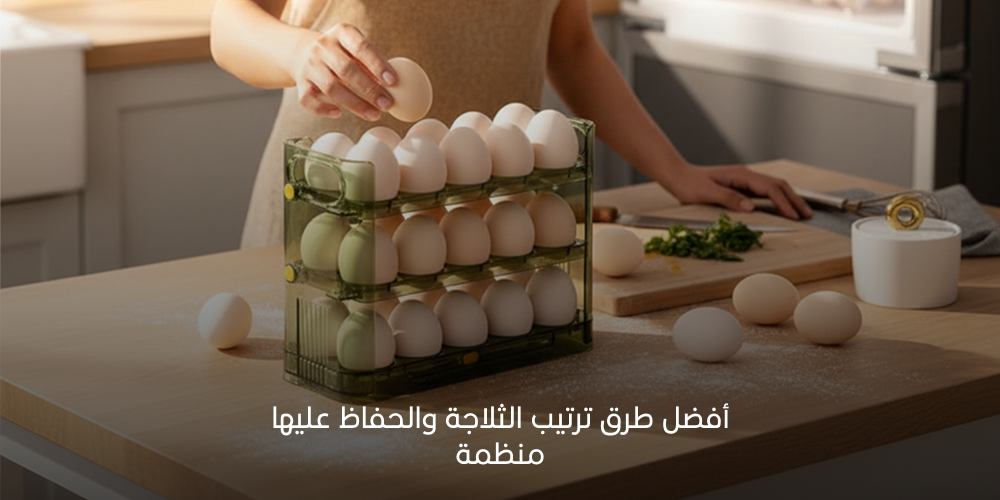 أفضل طرق ترتيب الثلاجة والحفاظ عليها منظمة