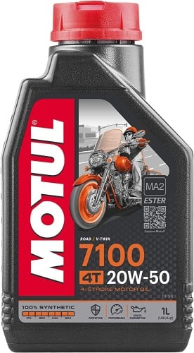 زيت محرك دبابات 20w50-7100 من موتول 1 لتر