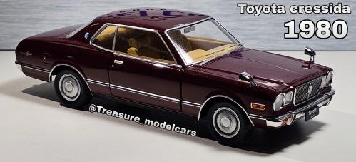 Toyota cressida 1980 مجسم تويوتا كرسيدا مديل ١٩٨٠