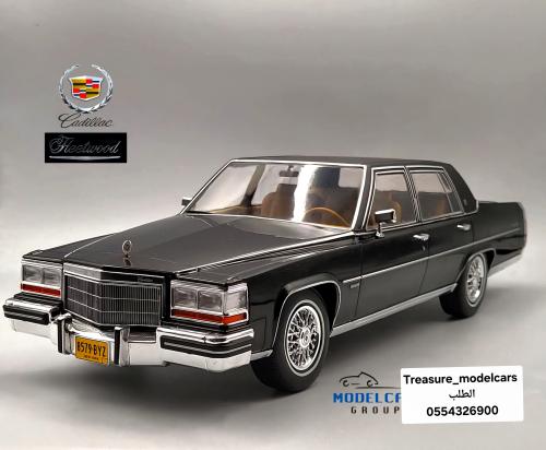 Cadillac Fleetwood 1982 brugham مجسم سيارة كدلك فل...