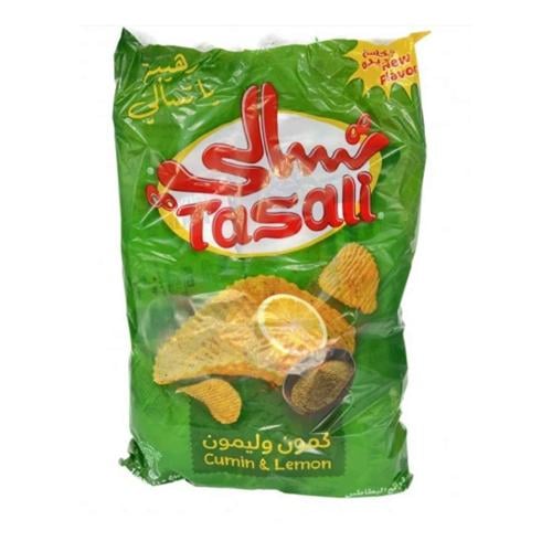 بطاطيس تسالي 23جرام كمون وليمون كيس 12