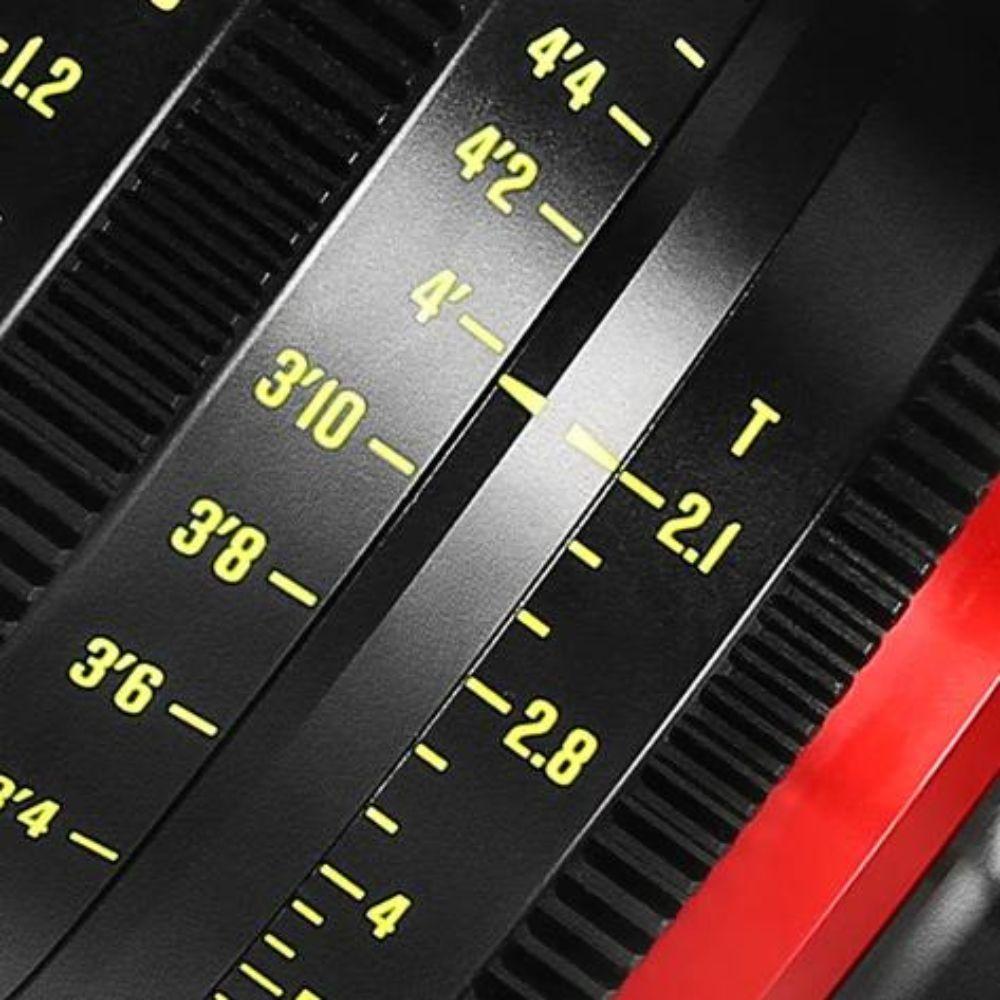 Meike 105mm T2.1 Prime Cine Lens - Full Frame - Canon EF Mount