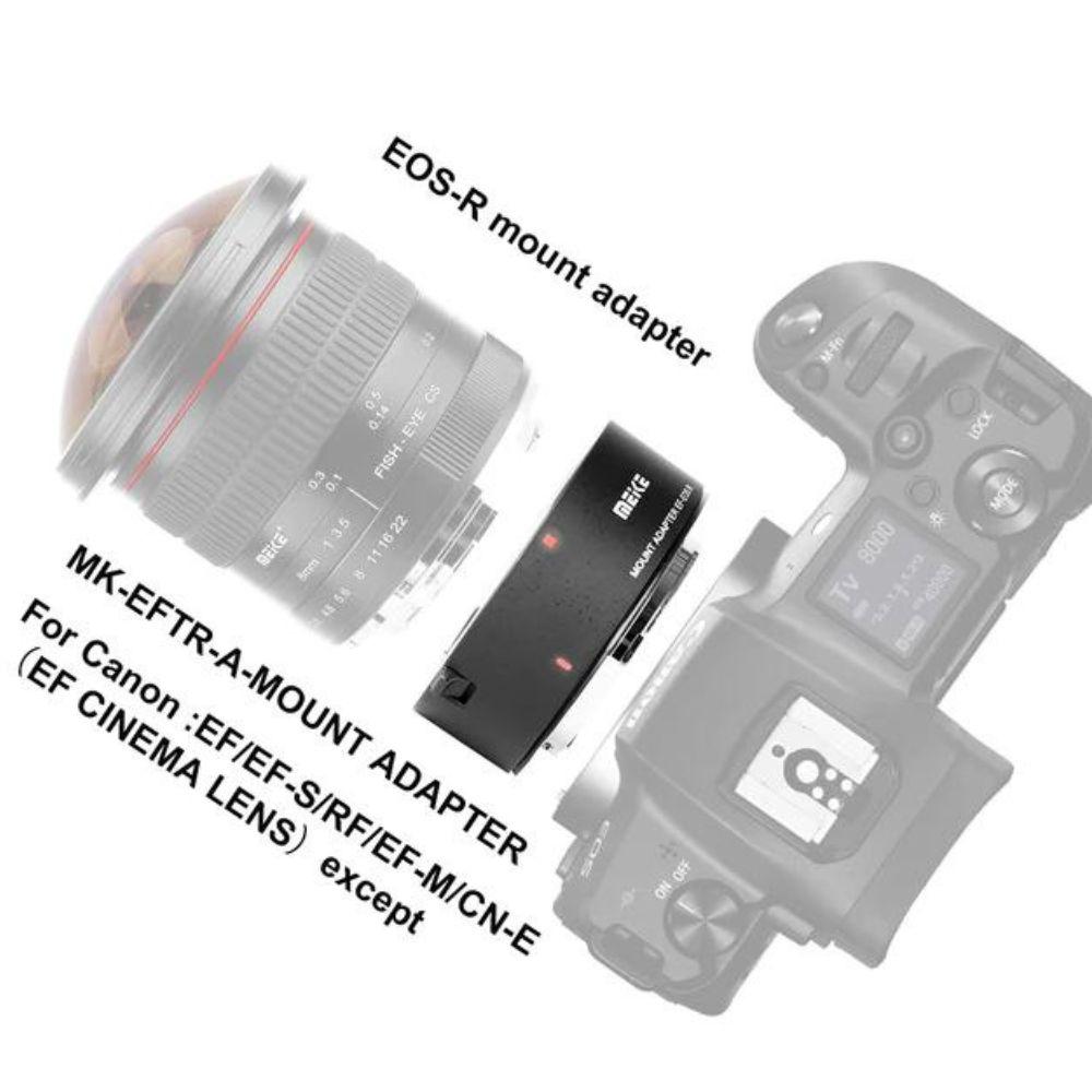 Meike MK-EFTR-A Auto Focus Lens Adapter -EF EF-S lens to EOS-R Camers