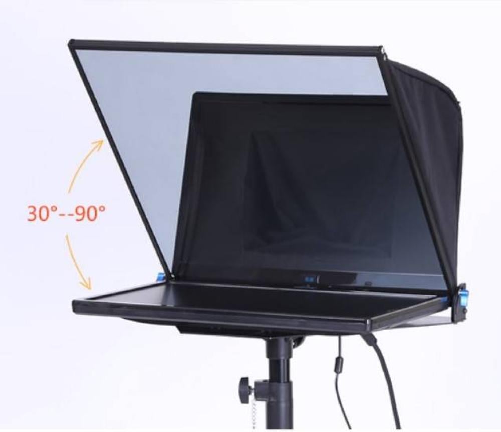 T&Y Professional Studio Teleprompter 20inch Single Screen with Tripod