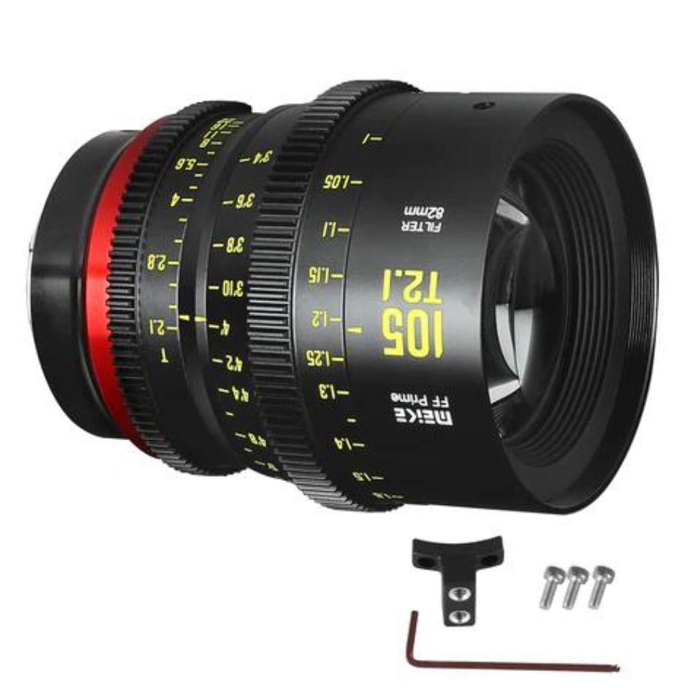 Meike 105mm T2.1 Prime Cine Lens - Full Frame - Canon EF Mount