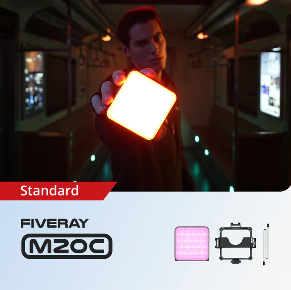 Zhiyun FIVERAY M20C (PLM103-BLACK) Powerful Pocket Fill light