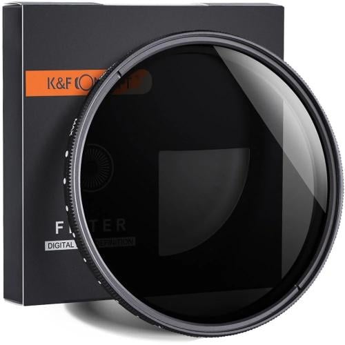 Filtre ND16 Carré 4x5.65 K&F Concept – Densité Neutre 4 Stops Pour Matte Box Tilta SmallRig Neewer