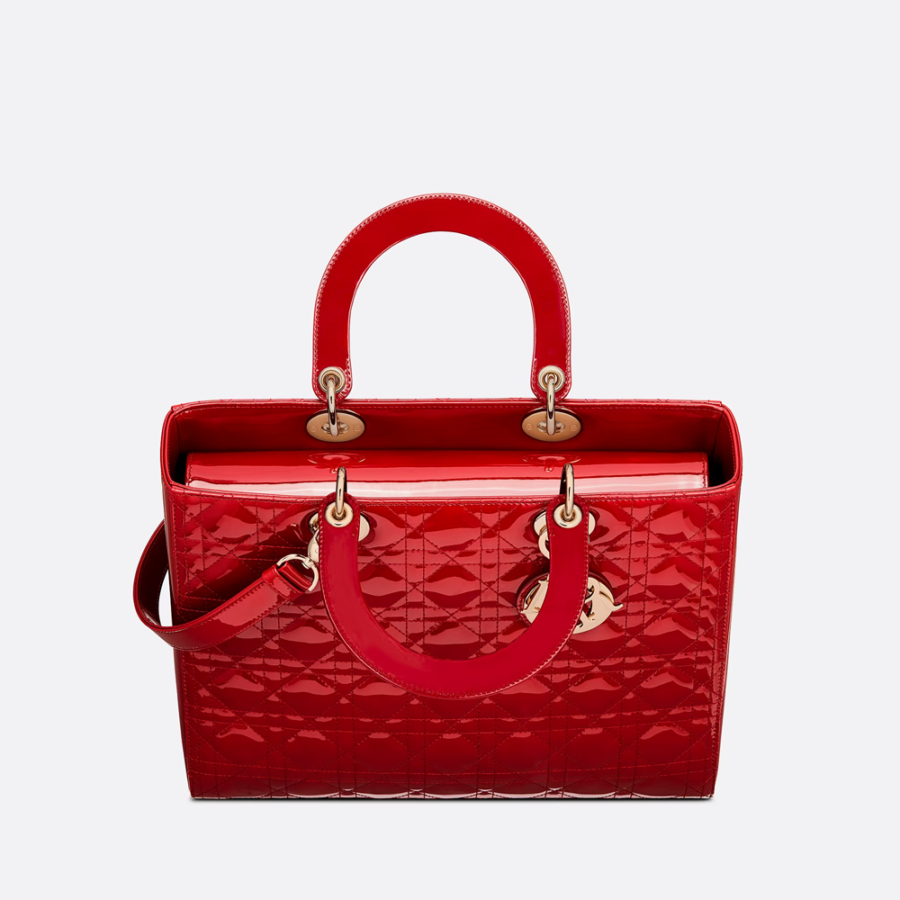 Lady dior cherry discount red