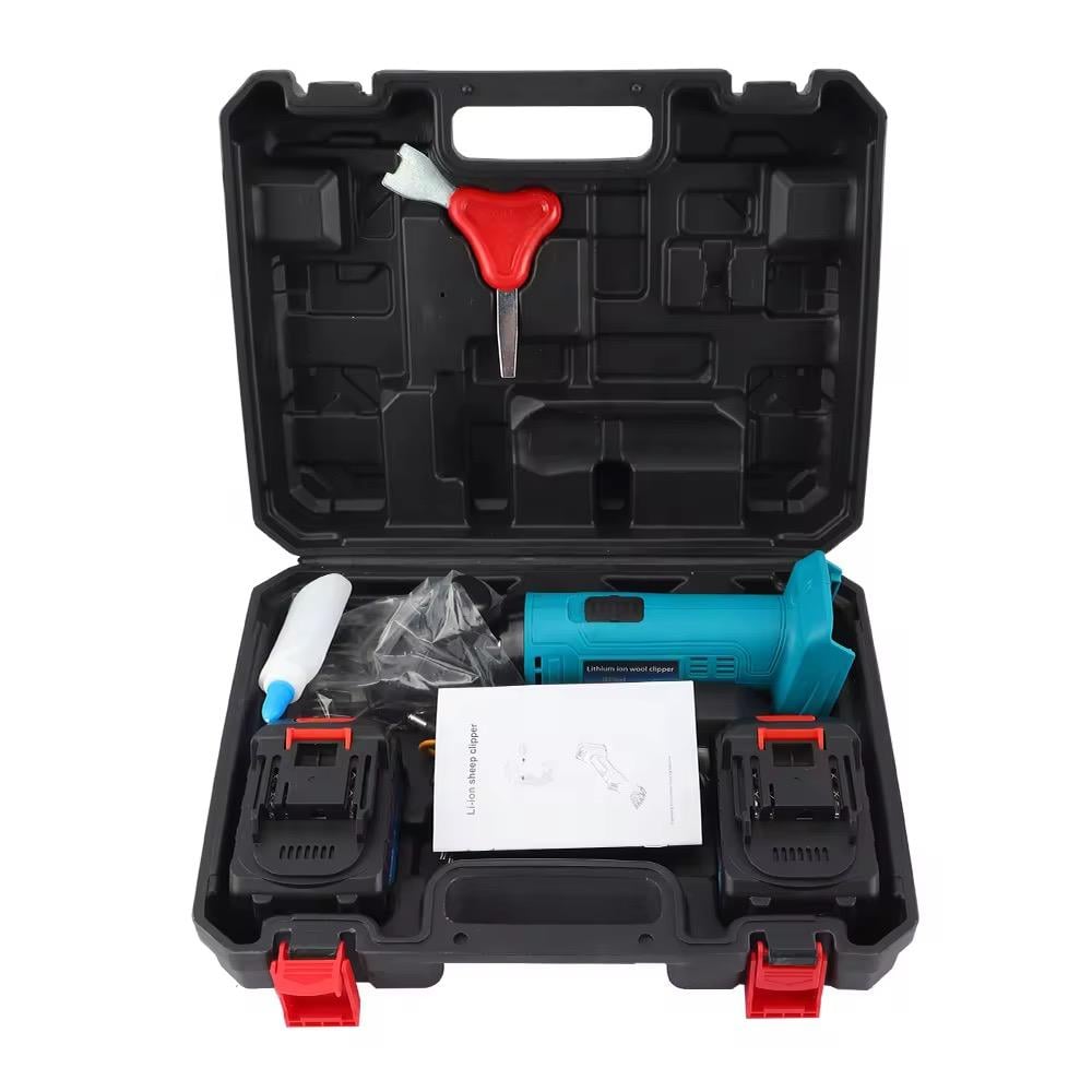 ماكينة جز صوف الغنم والإبل والمواشي لاسلكي بطاريتين