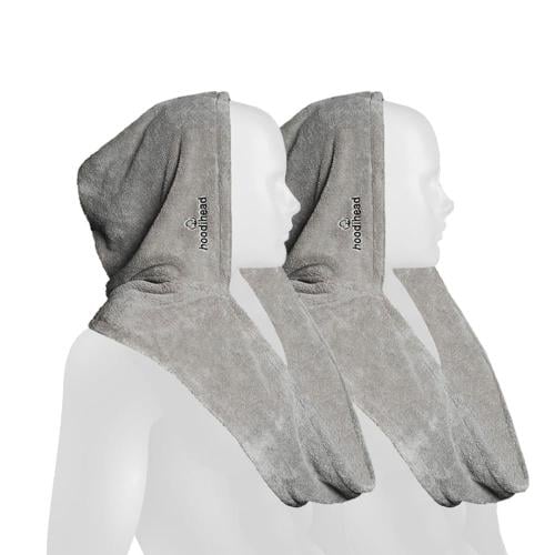 بكج 2 منشفة للجيم Gym Towel رمادي