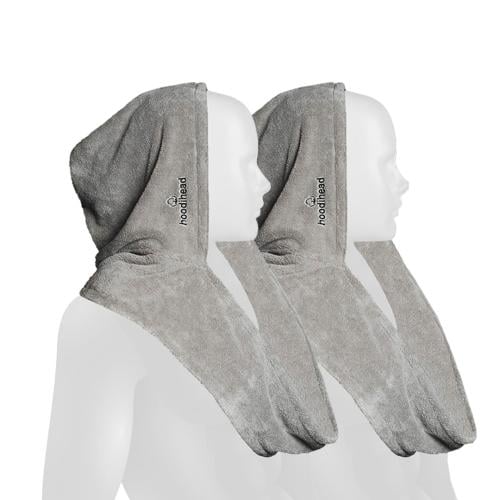 بكج 2 منشفة للجيم Gym Towel رمادي