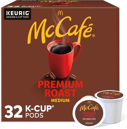McCafe Premium Coffee Medium Roast K-Cup Coffee Po...