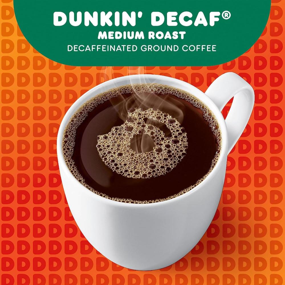 Dunkin Decaf K-Cup Coffee Pods  10 Capsules