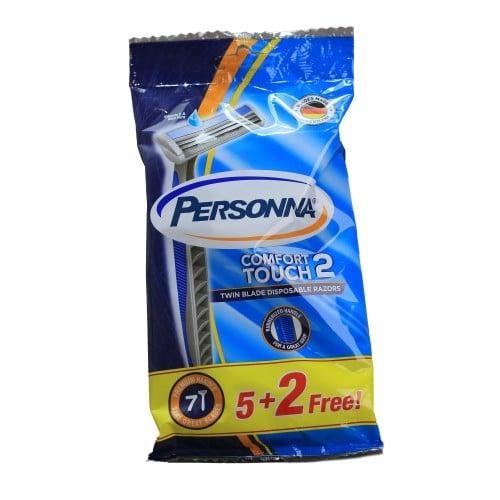 ماكينة حلاقة بيرسونا كمفورت تاتش رجالى 2 شفرة 2+5