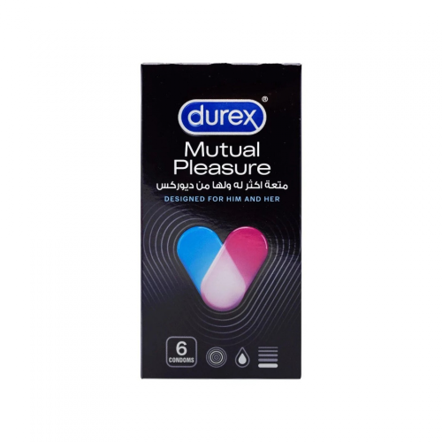 durex Condom Mutual Pleasure - 6 Pcs