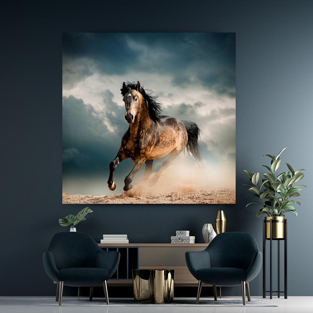 لــــوحات الخيل  بتصميم عــــصــري  - تحفة دارك للوحات الجدارية