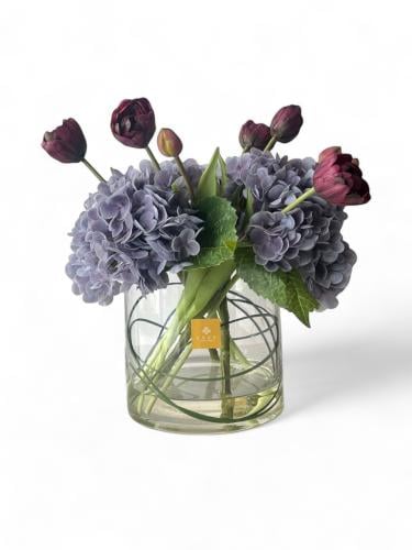 Pure vase “Purple “