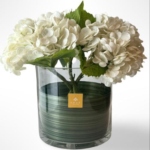 Luxury white hydrangea