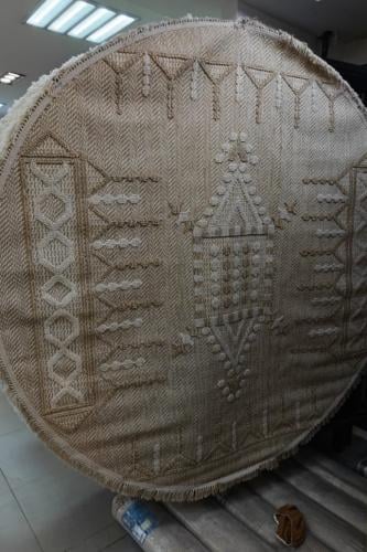 سجاد خيش دائري