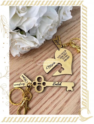 ميداليتين المفتاح والقلب