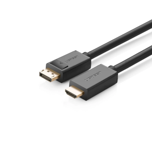يوجرين كابل DP إلى HDMI اسود بطول 2 متر، موديل :10...