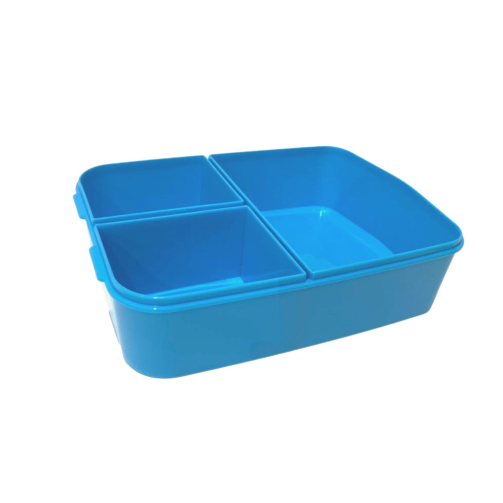 Cocomelon - 3 Compartments Lunch Box W/ Transparent Lid