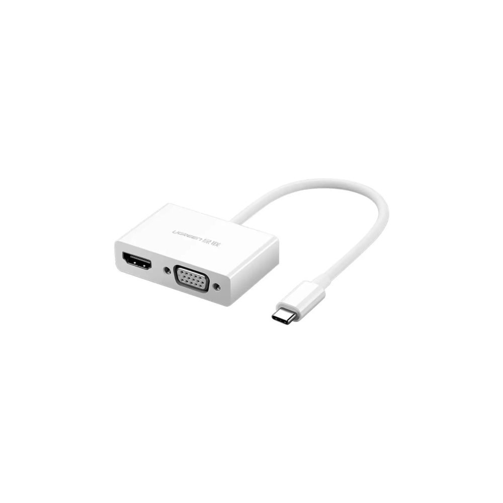 UGREEN USB Type C to HDMI VGA Adapter, Model: MM123/30843