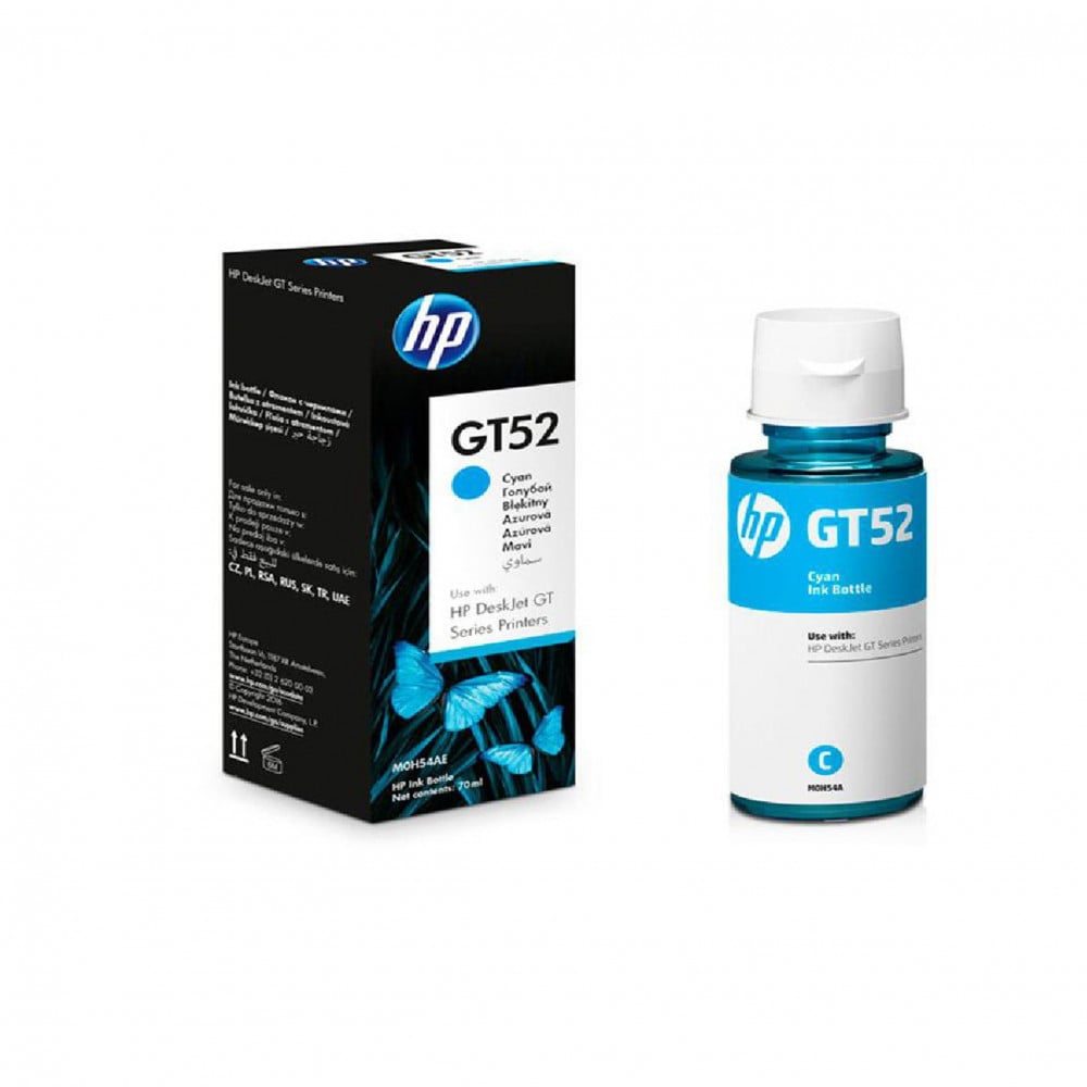 أتش بي Gt52 حبر طابعة  أزرق , موديل: Moh54Ae