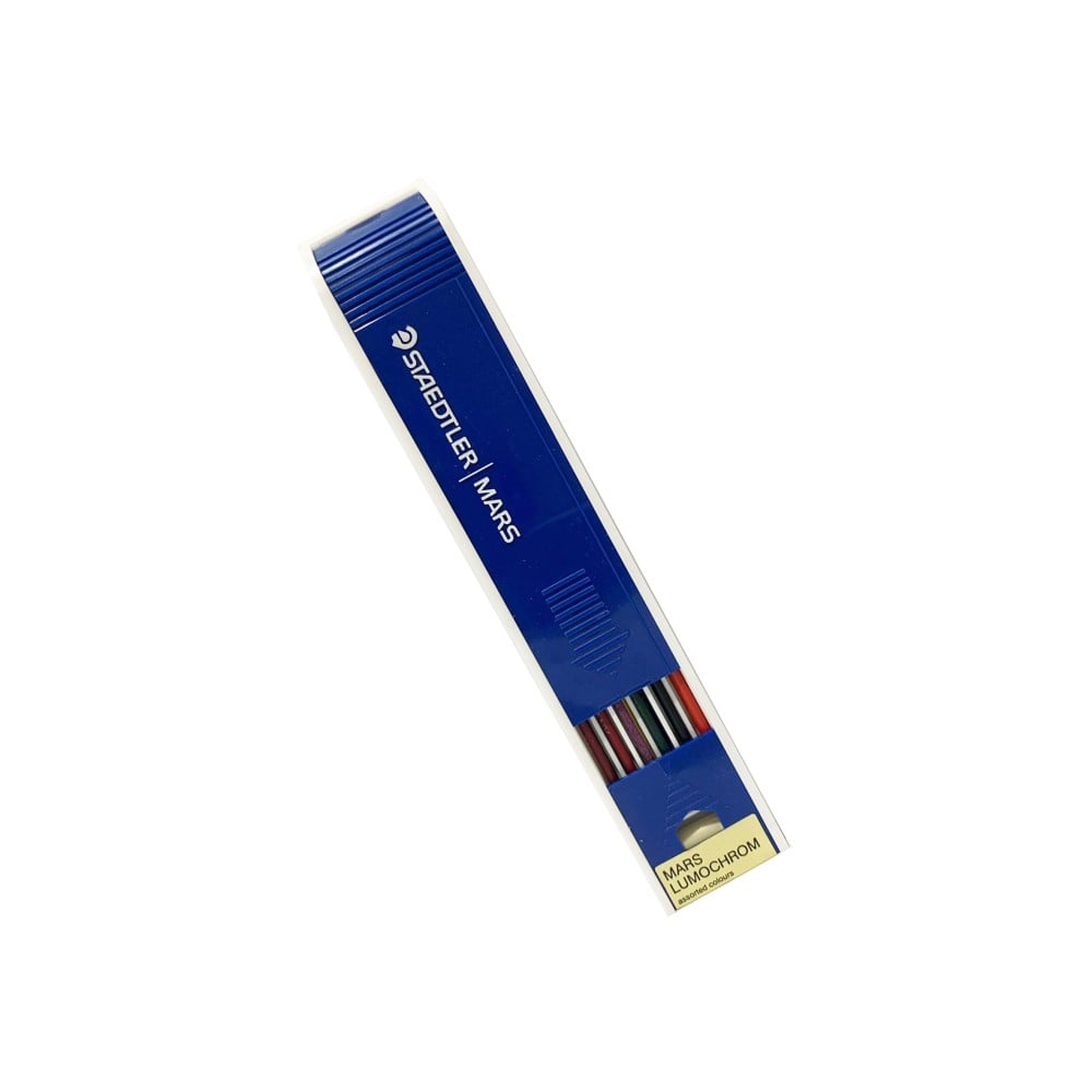 STAEDTLER PENCIL REFILL LEAD 2MM MIX COLOR ، MODEL:204-S12