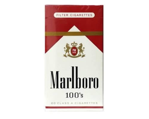 مالبورو احمر امريكي طويل 100 Marlboro red Usa