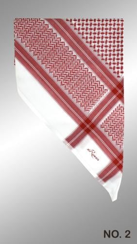 شماغ الرويس انجليزي احمر No.2