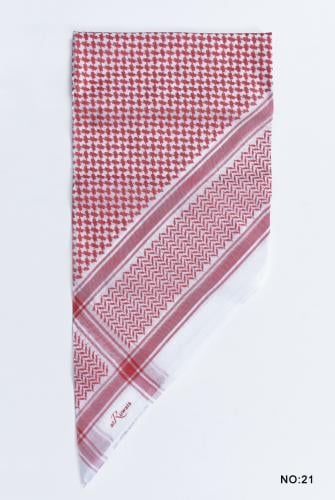 شماغ الرويس انجليزي احمر No.21