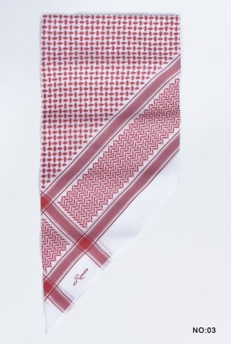 شماغ الرويس انجليزي احمر No.3