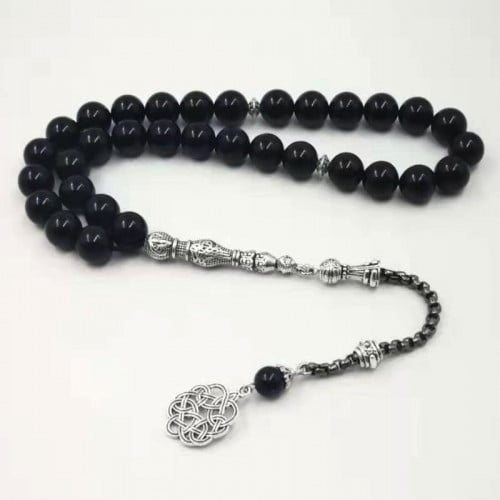 سبحة عقيق اسود