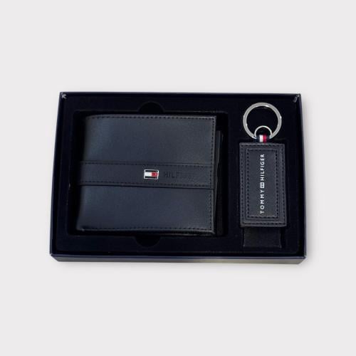 طقم محفظة مع ميدالية مفاتيح Tommy Hilfiger