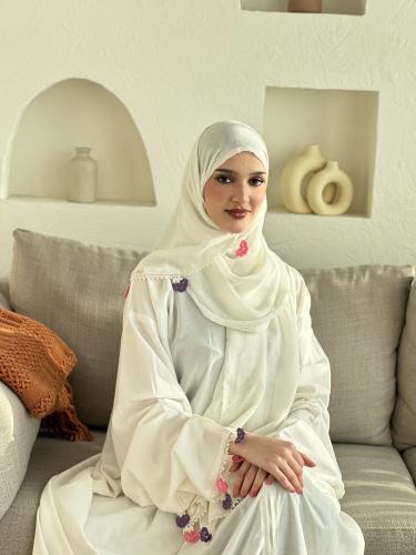 شرشف صلاة بطرحة منفصلة