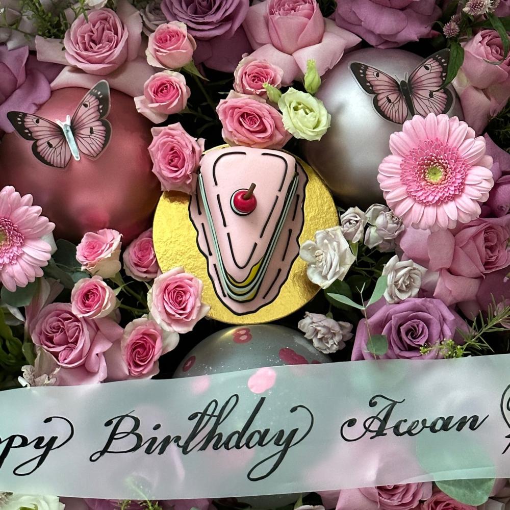 Heba birthday bouquet