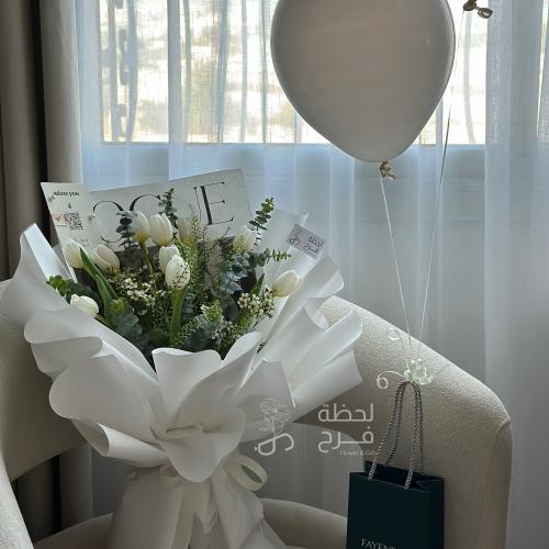 بوكيه توليب خاتم رجالي