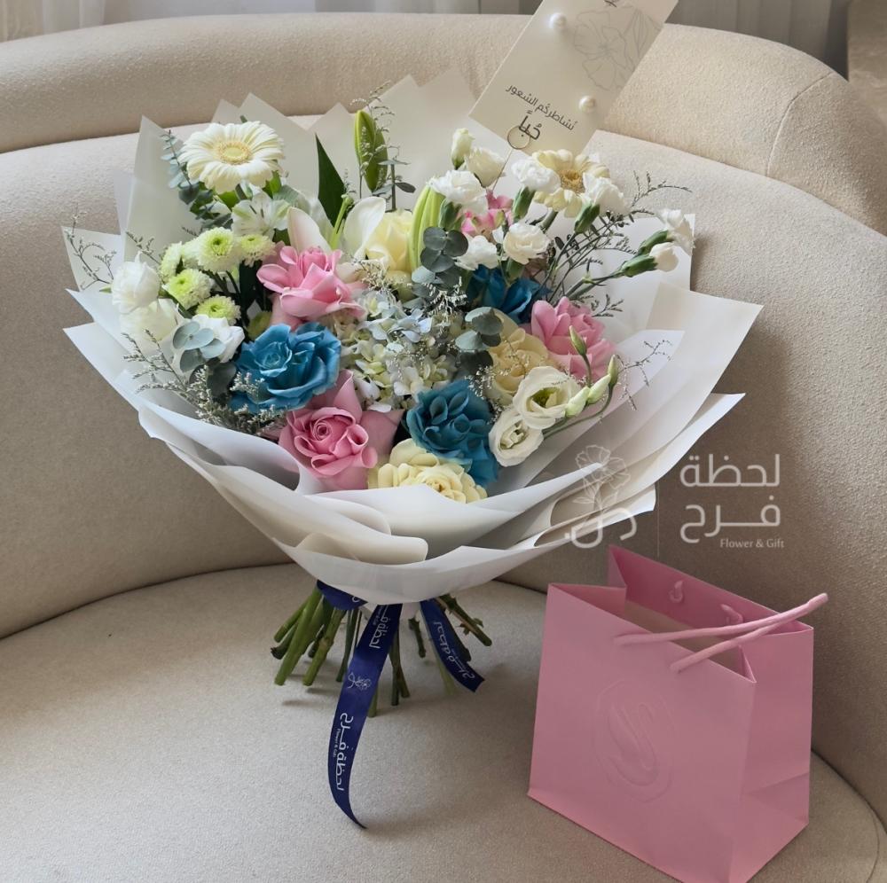 بوكيه وسلسال فيونكه سواروفسكي