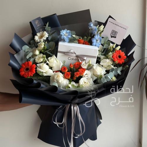 بوكيه انيق طقم كالفن كلاين - Elegant bouquet Calvi...