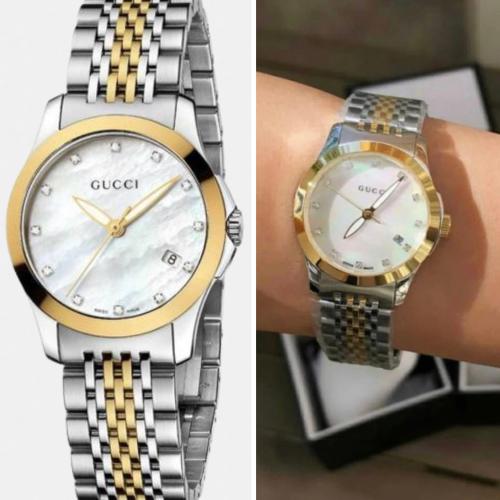 ساعة قوتشي الماس - gucci diamond watch
