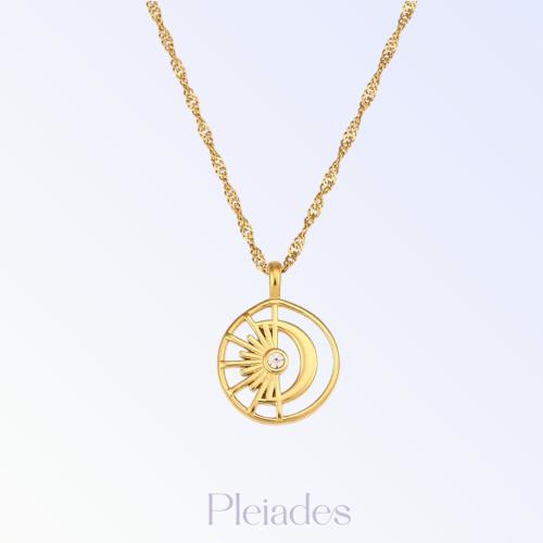 Sun and Moon Necklace