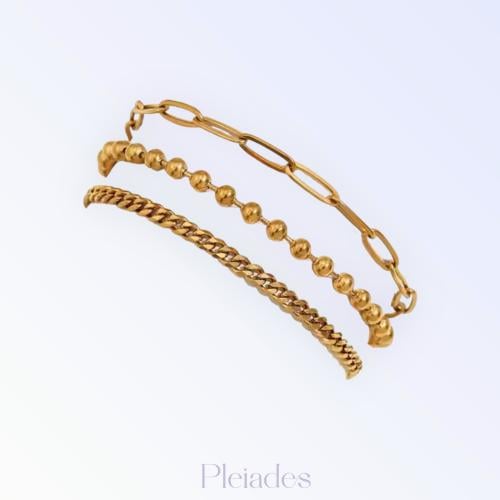 Elegant Trio Anklet