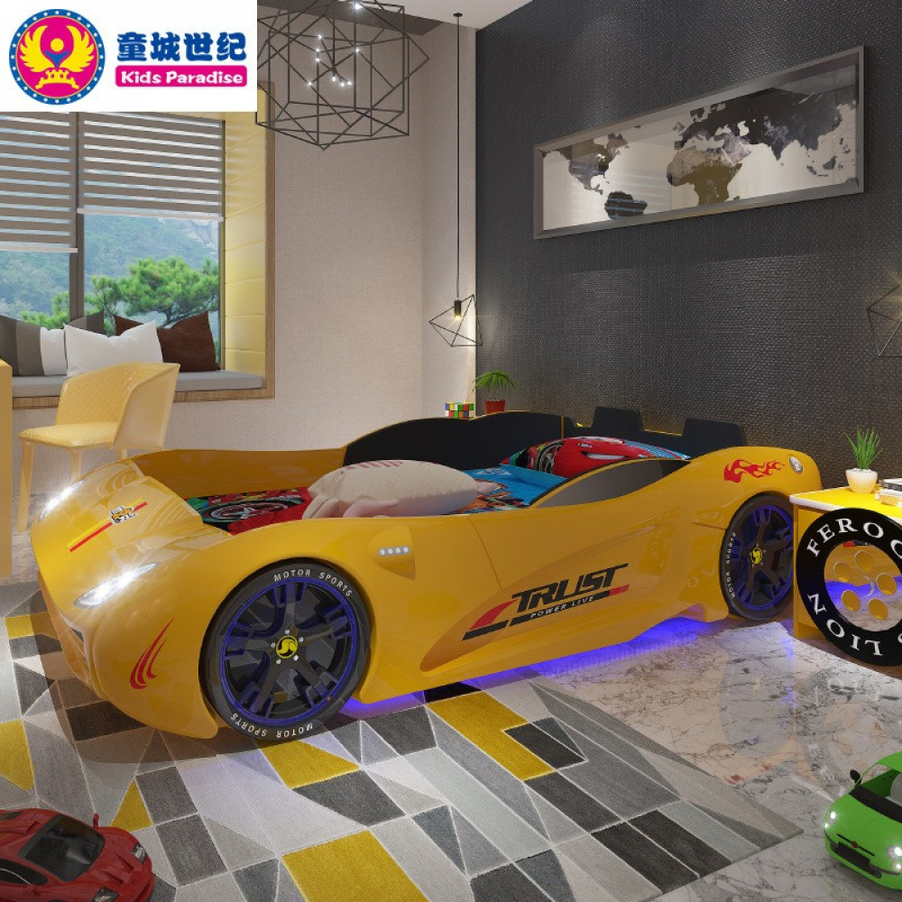 مذيع تزدهر السابق  سرير أطفال مودرن على شكل سيارة فيراري - سوق الصين