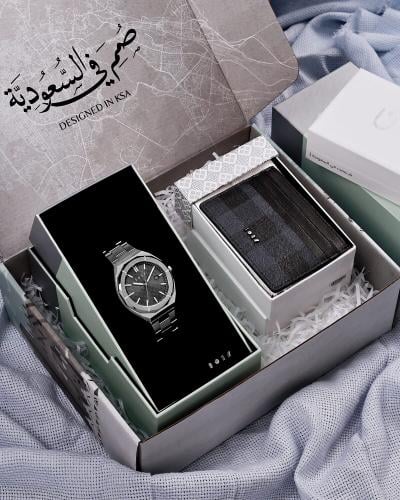 طقم هدايا رجالي بتصميم راقي