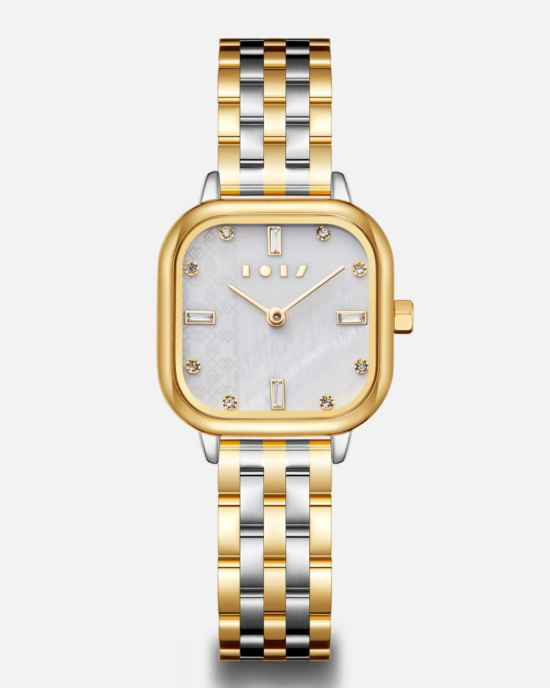 AlNajwa watch for women in silver and golden color