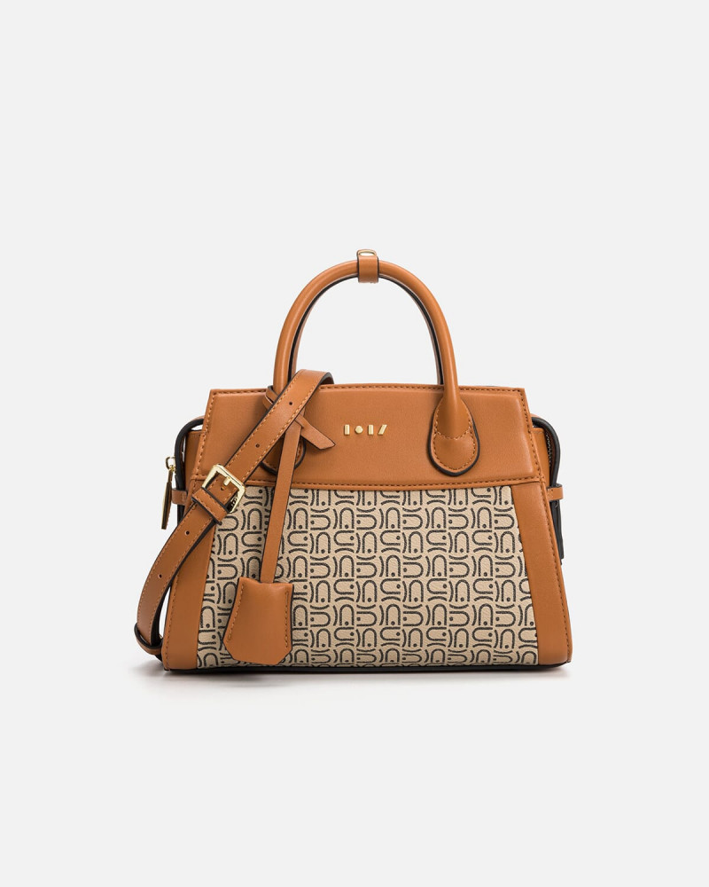 An elegant brown women's bag