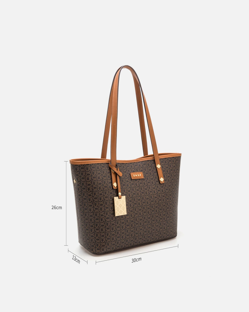brown classic women's bag