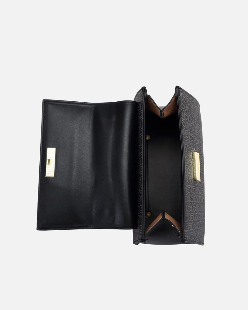 Black women's bag with a modern design